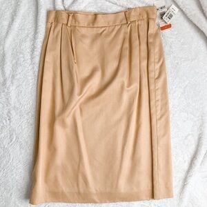 NWT Vintage JH Collectibles Deadstock Tan Skirt